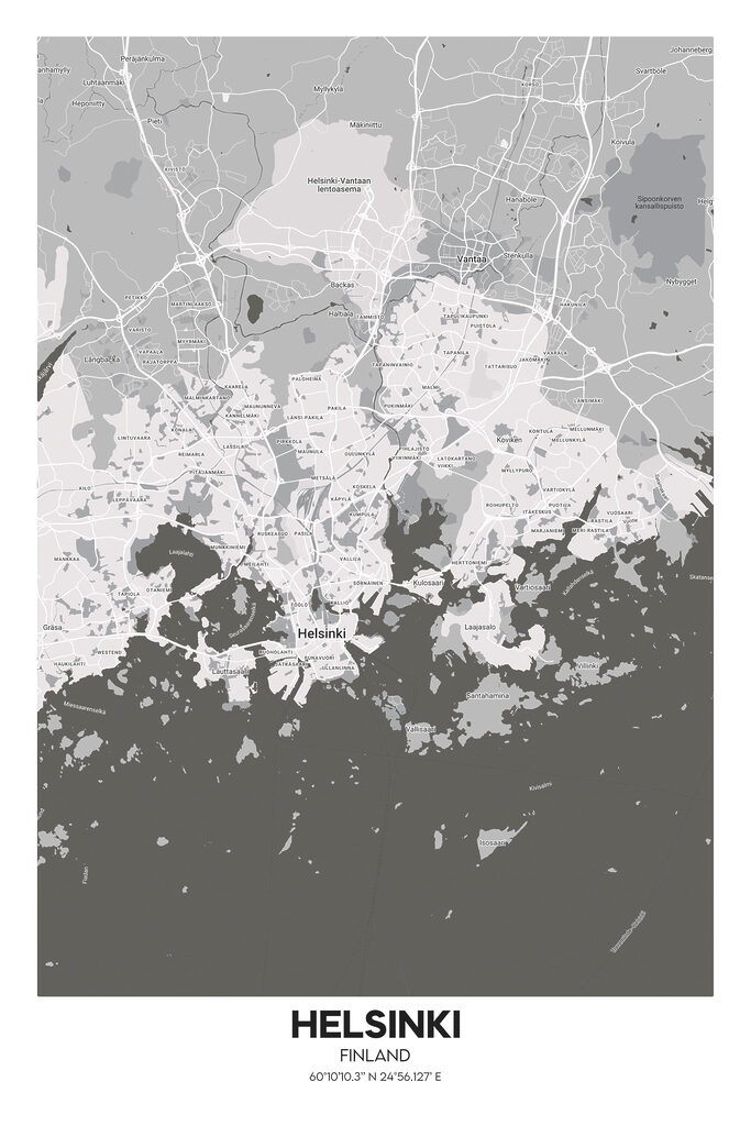 A map of a city A map of a city