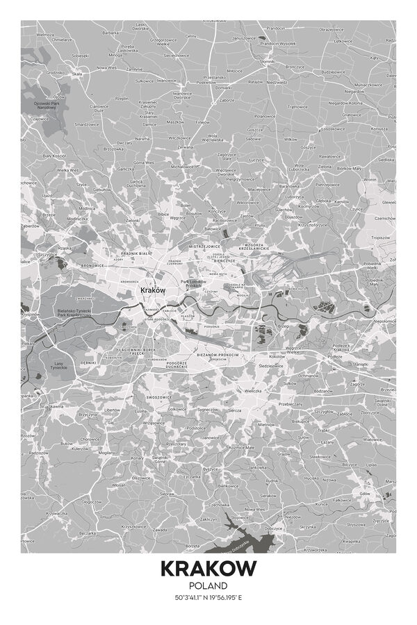 A map of a city
