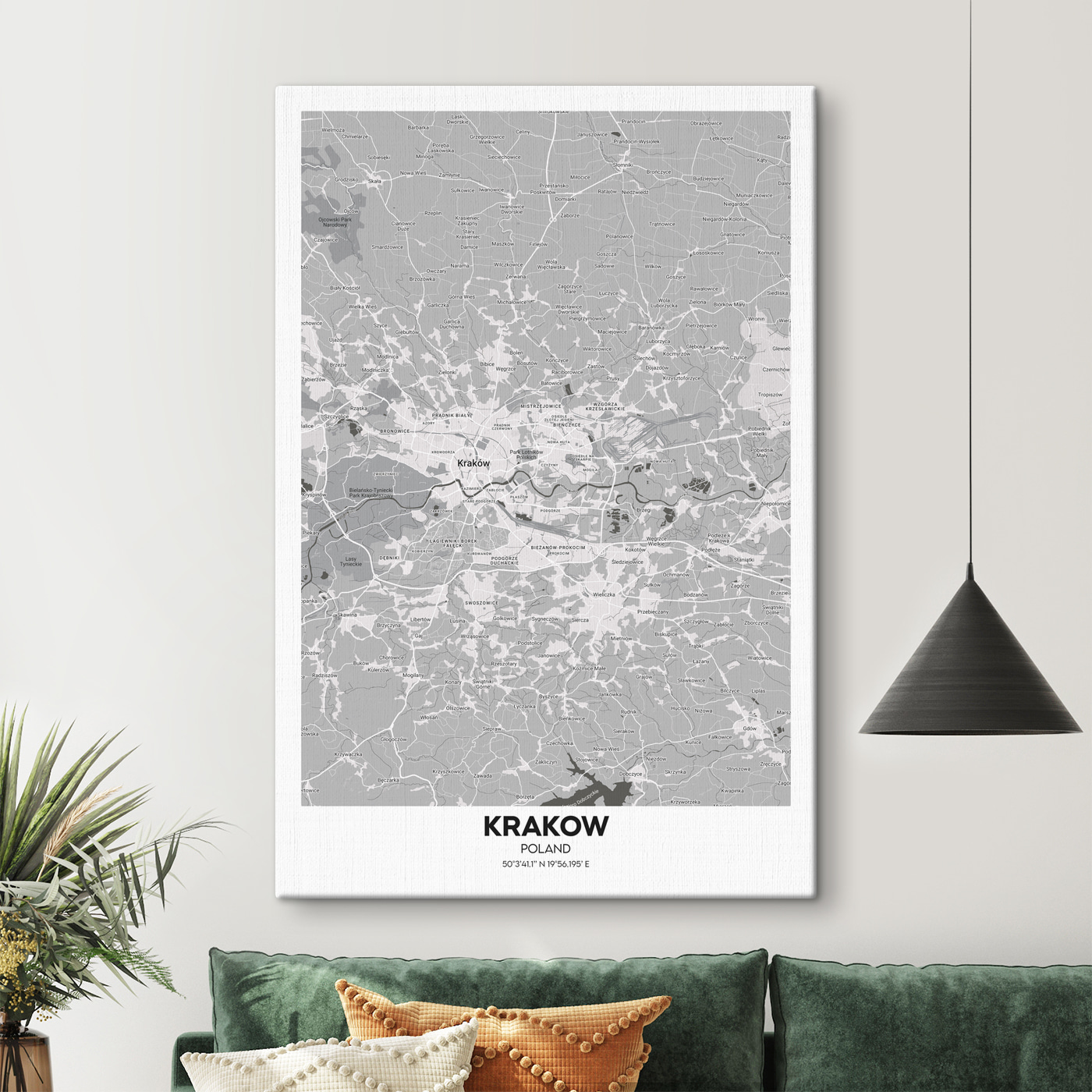A map of a city