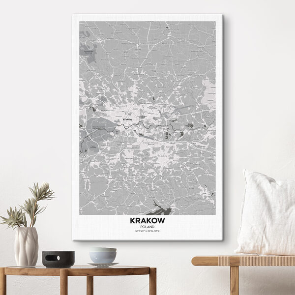 A map of a city