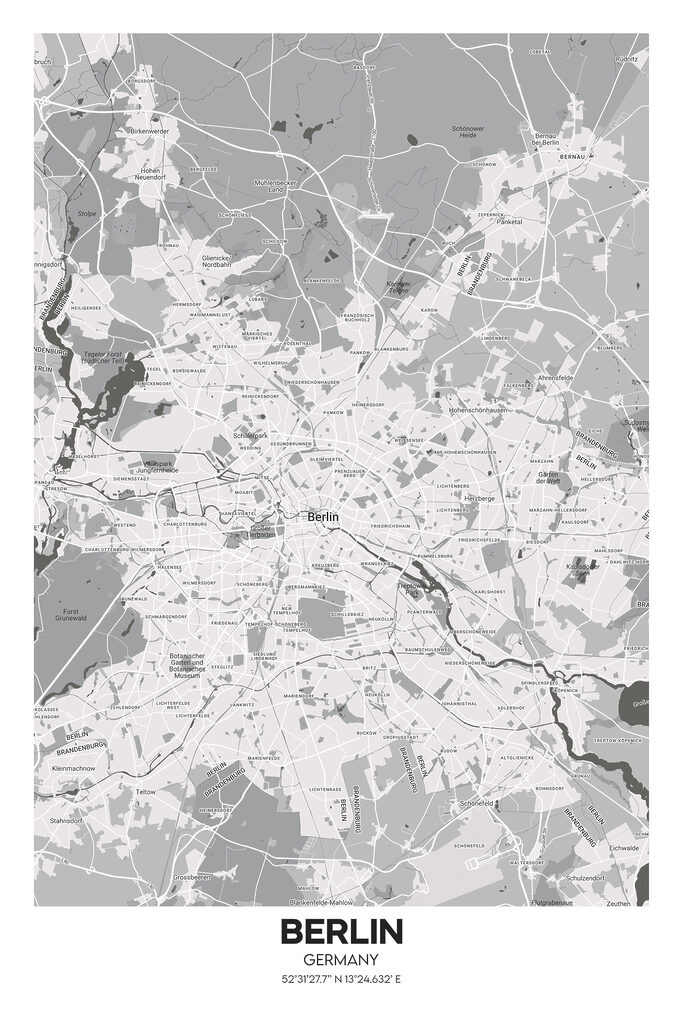 A map of a city
