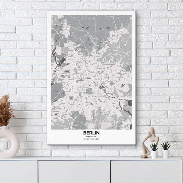 Quadri Quadri Una mappa della città (COD: s37858)