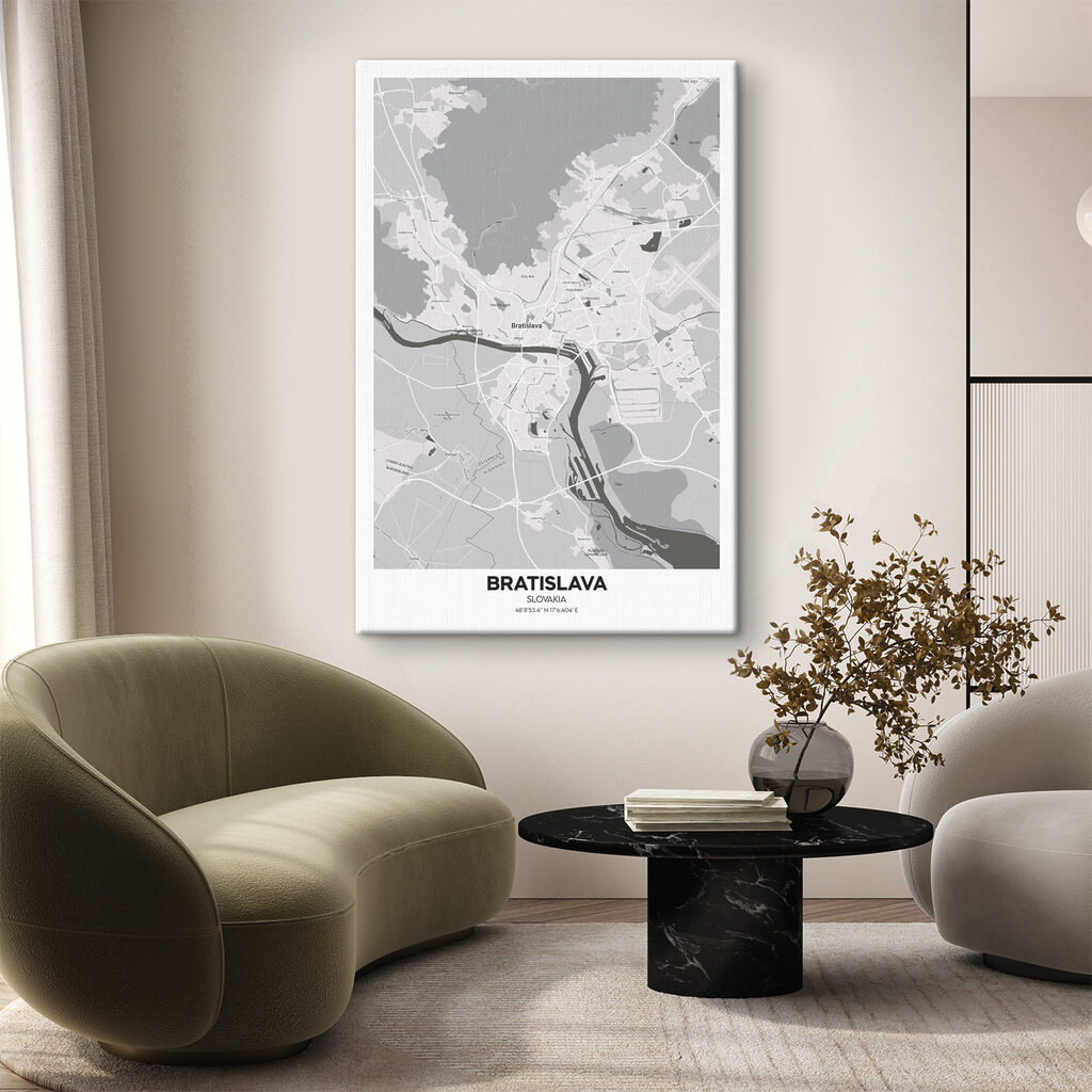 A map of a city A map of a city