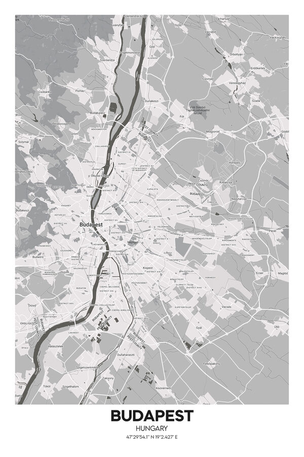 A map of a city