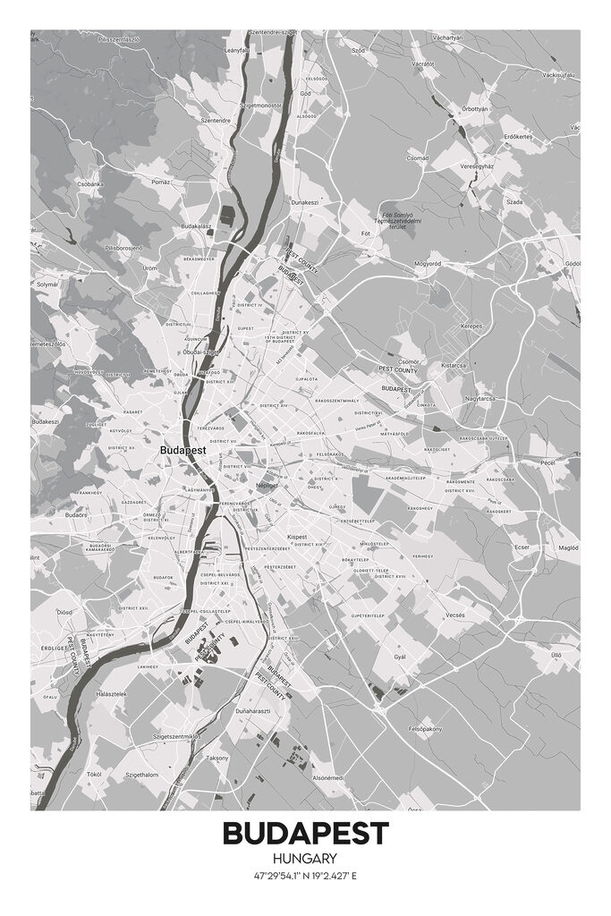 A map of a city