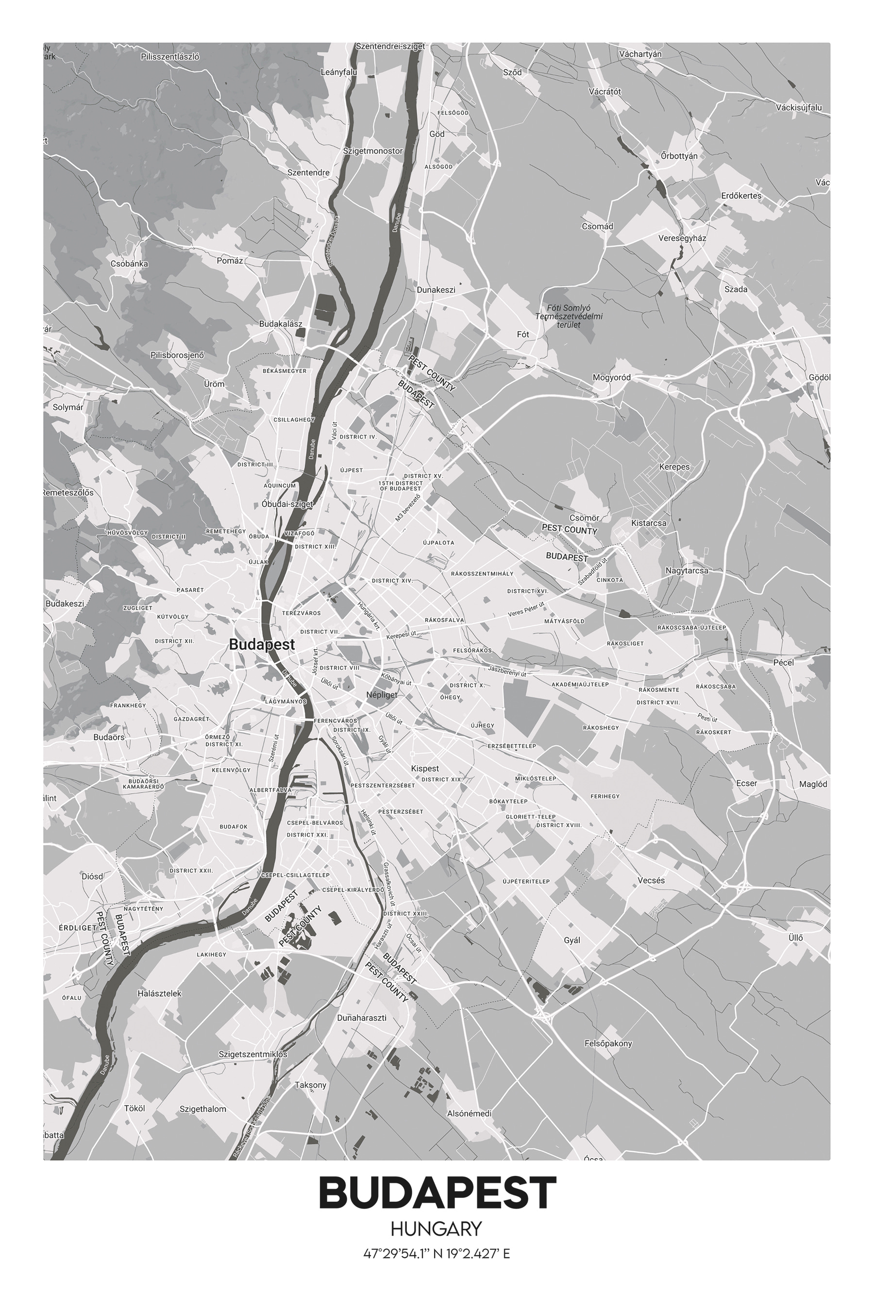A map of a city