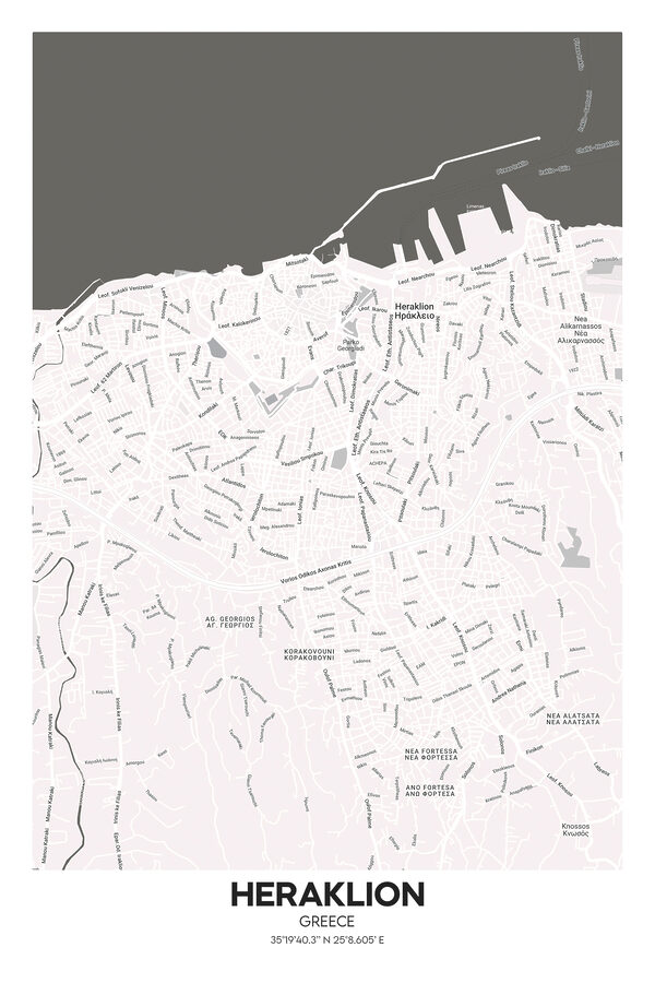 A map of a city