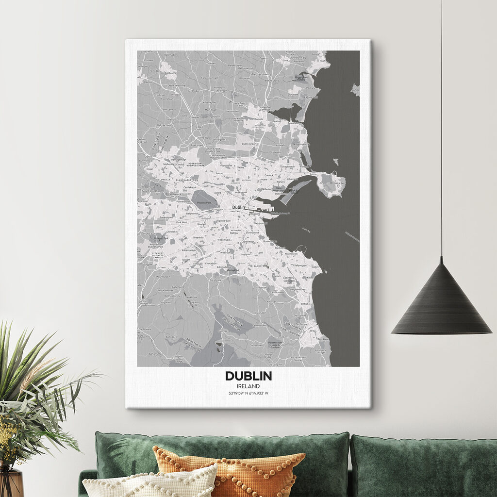 A map of a city