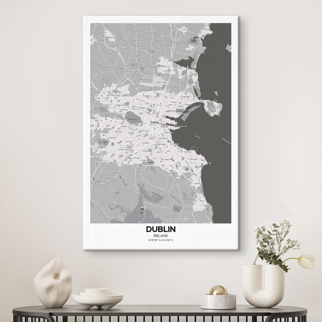 A map of a city