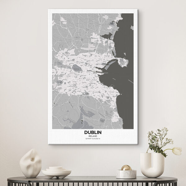 A map of a city