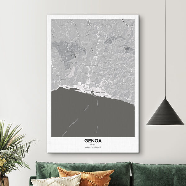 A map of the coast