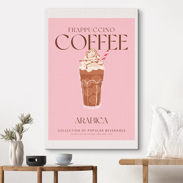 A poster of a drink