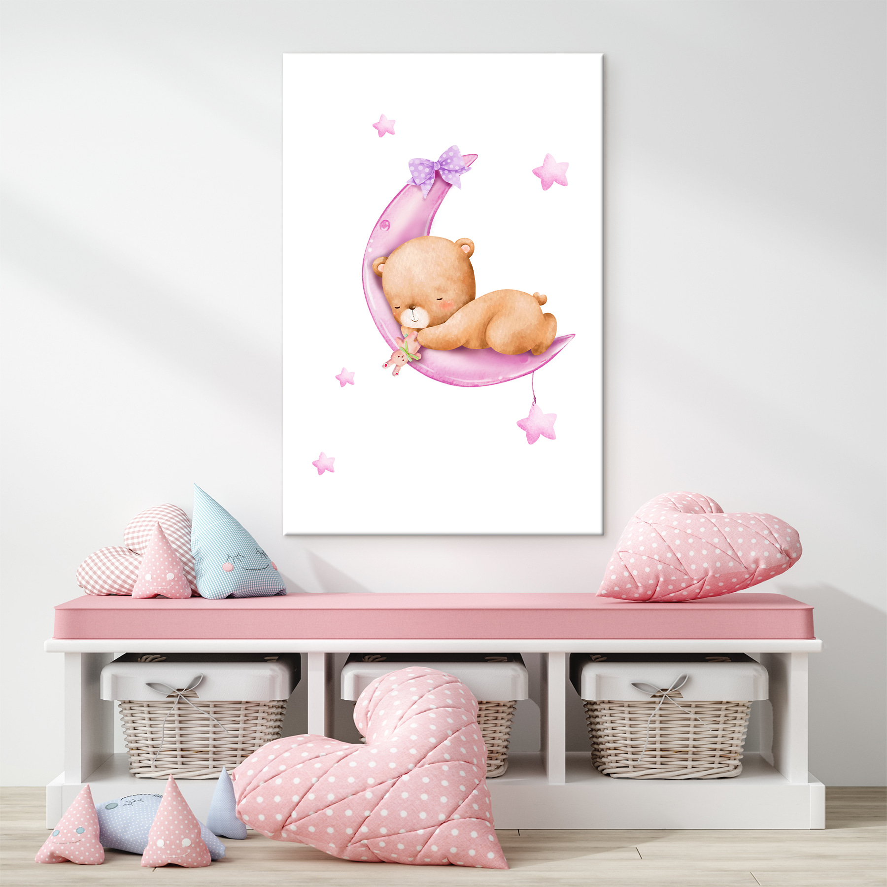 A teddy bear on the moon A teddy bear on the moon