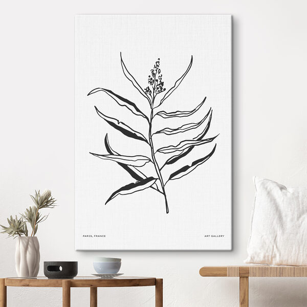 Quadri Un disegno in bianco e nero di una pianta (COD: s37929) Quadri Quadri Un disegno in bianco e nero di una pianta (COD: s37929)