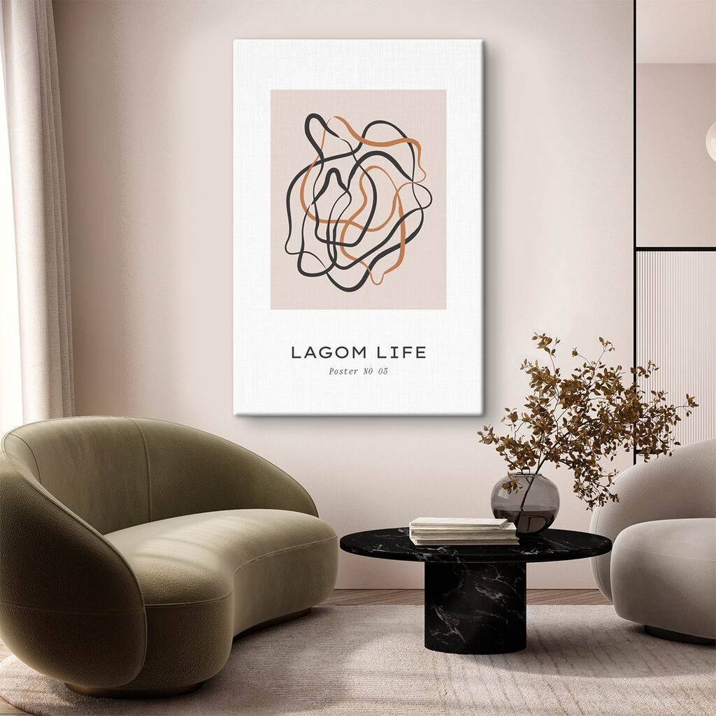 A black and brown lines on a white background