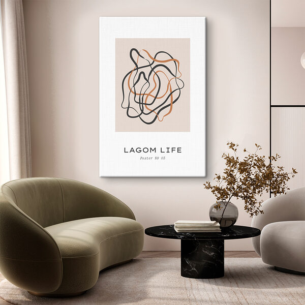 A black and brown lines on a white background
