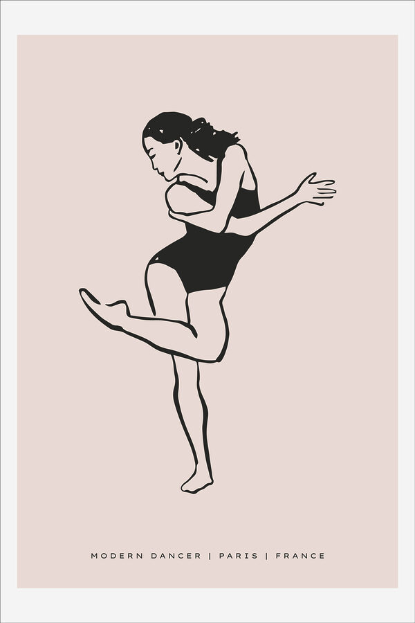 A woman dancing in a black leotard A woman dancing in a black leotard