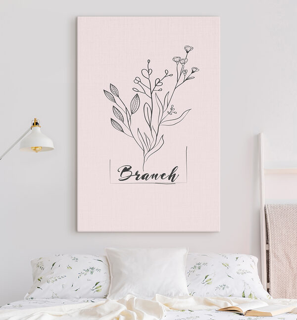 A drawing of a plant