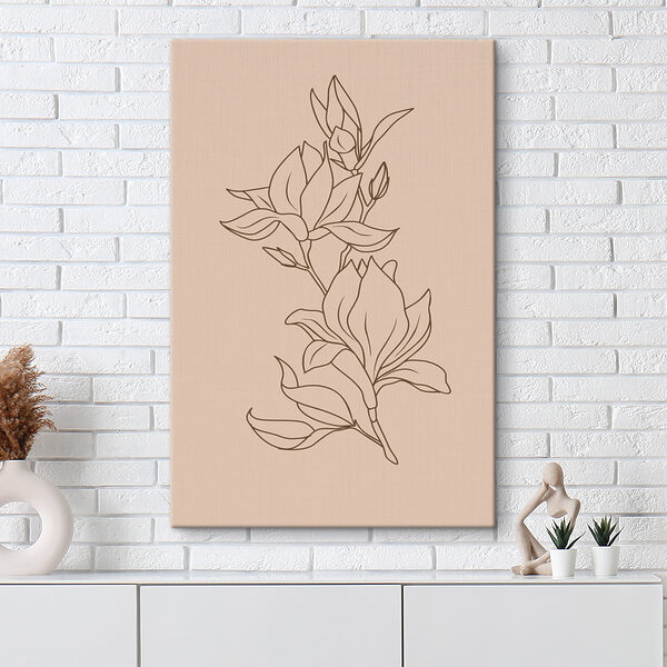 Quadri Il disegno di un fiore (COD: s38019) Quadri Quadri Il disegno di un fiore (COD: s38019)