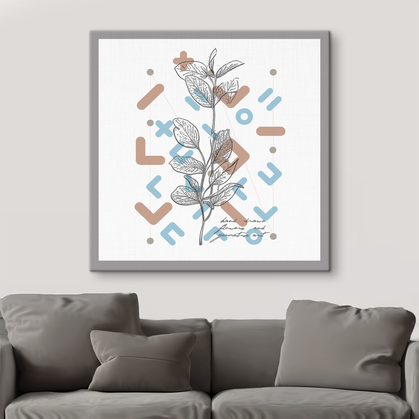 A drawing of a plant