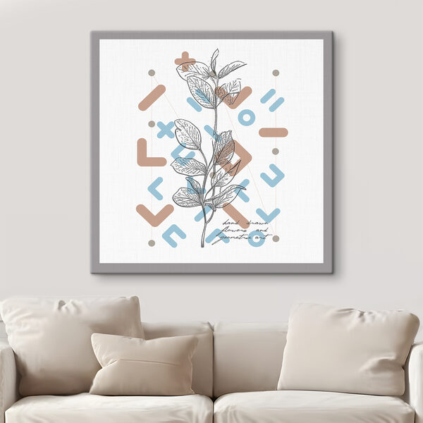 A drawing of a plant