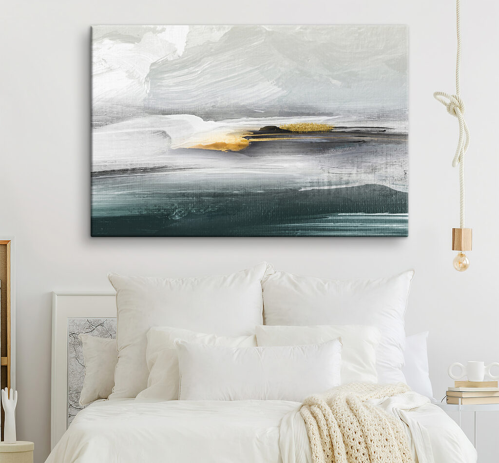 A painting of a landscape A painting of a landscape
