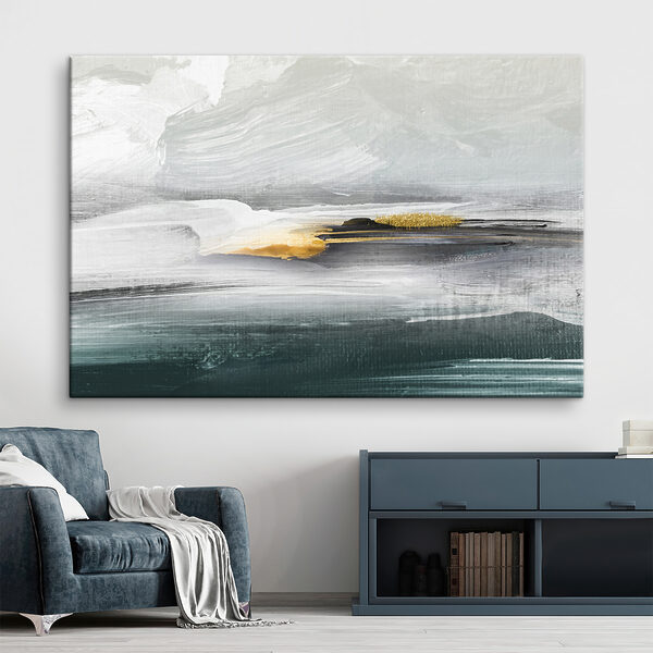 A painting of a landscape A painting of a landscape