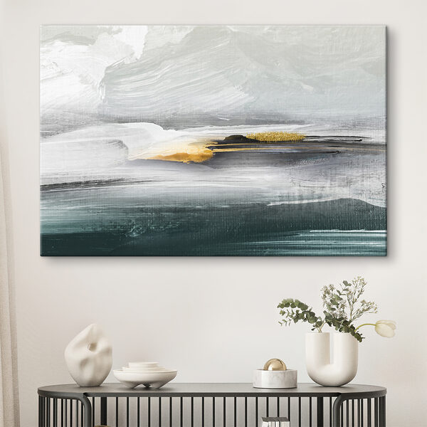 A painting of a landscape A painting of a landscape