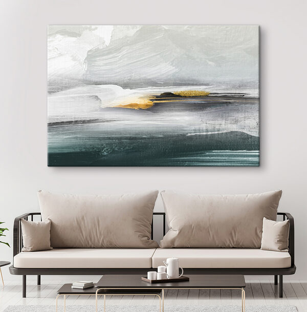 A painting of a landscape A painting of a landscape