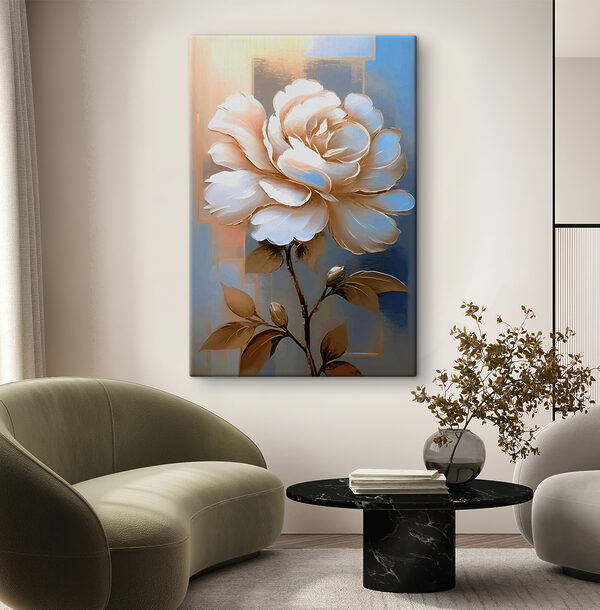 Quadri Quadri Un dipinto raffigurante un fiore (COD: s37142)
