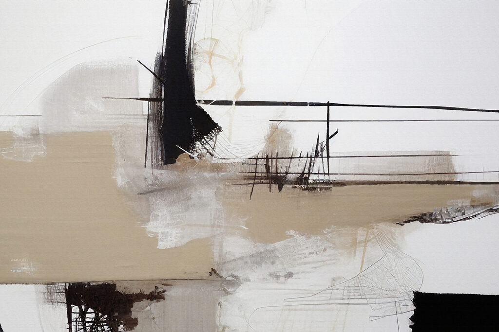 A painting of a landscape