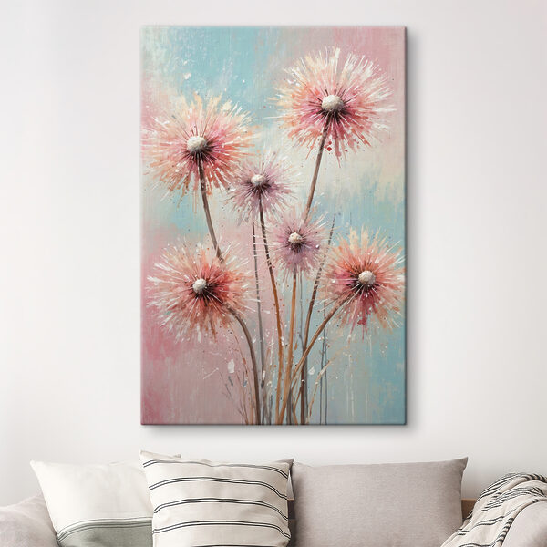 Quadri Quadri Un dipinto di fiori rosa (COD: s37585)