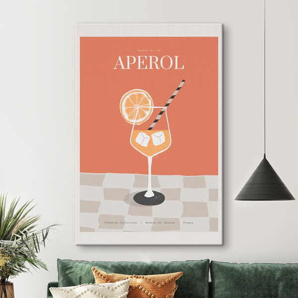 Quadri Quadri Un poster raffigurante una bevanda (COD: s38072)
