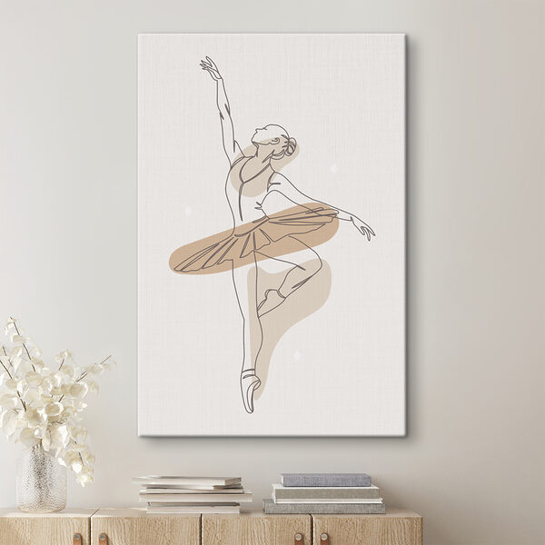 Quadri Quadri Un disegno che raffigura una donna che balla (COD: s38078)