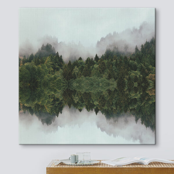 Quadri Quadri Il riflesso degli alberi nell'acqua (COD: s38046)