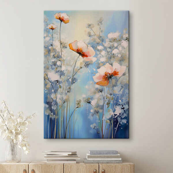 Quadri Un dipinto raffigurante fiori e piante (COD: s38105) Quadri Quadri Un dipinto raffigurante fiori e piante (COD: s38105)