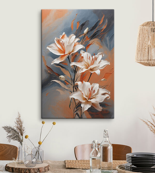Quadri Quadri Un dipinto di fiori bianchi (COD: s38113)