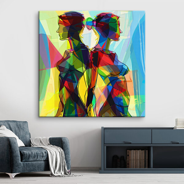 Quadri Quadri Le silhouette del corpo femminile (COD: s38044)