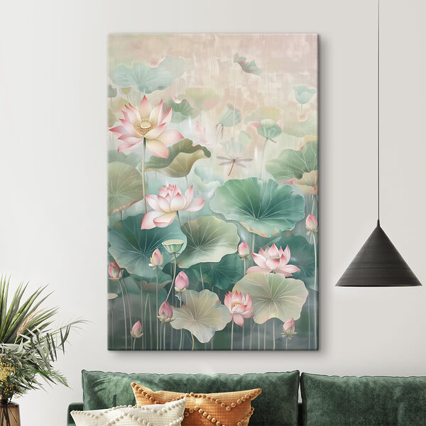Quadri Quadri Un dipinto raffigurante fiori e foglie (COD: s38154)