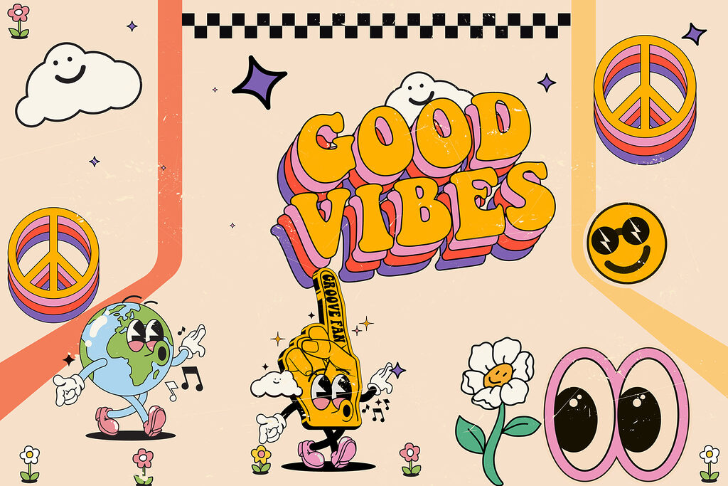 A cartoon characters and text