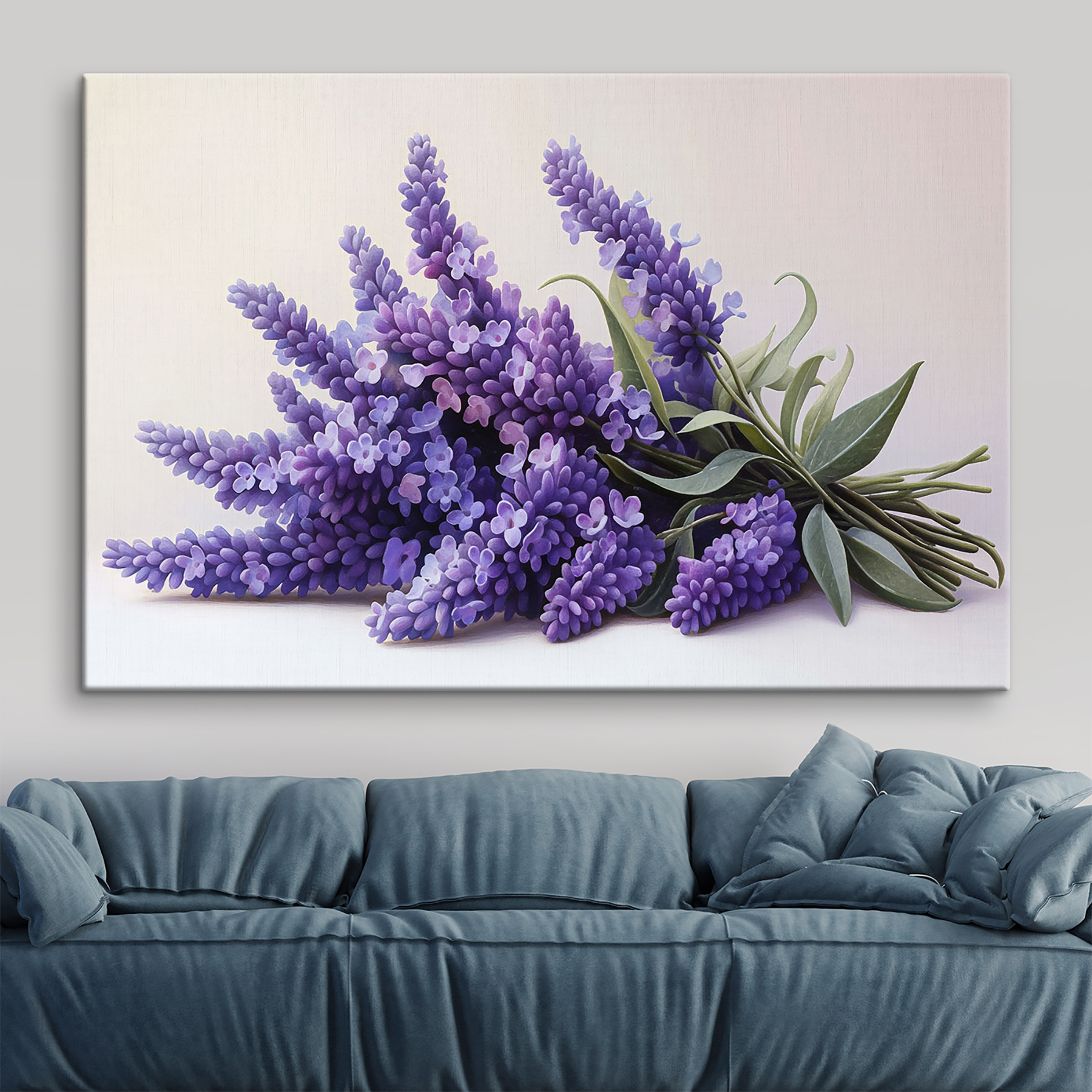 A bunch of purple flowers A bunch of purple flowers