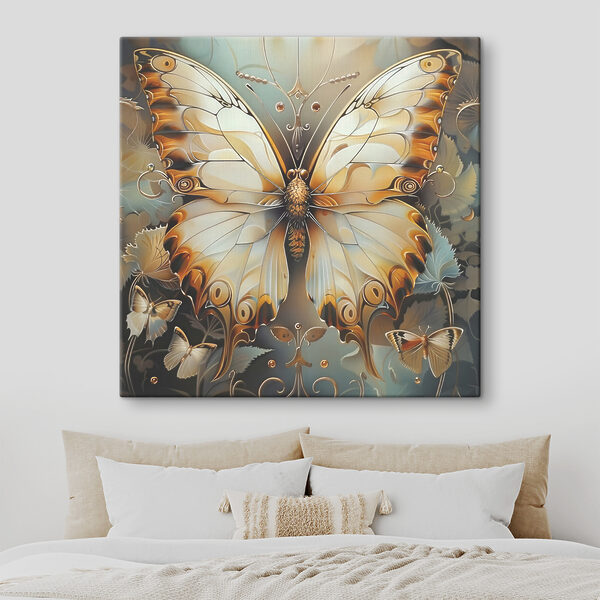 A butterfly with many wings
