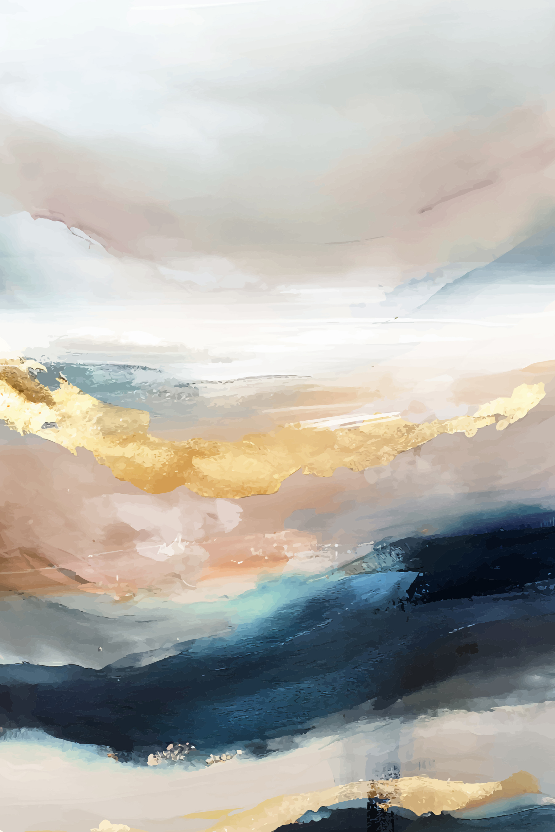 s36780p - Un dipinto di un paesaggio - tegory
