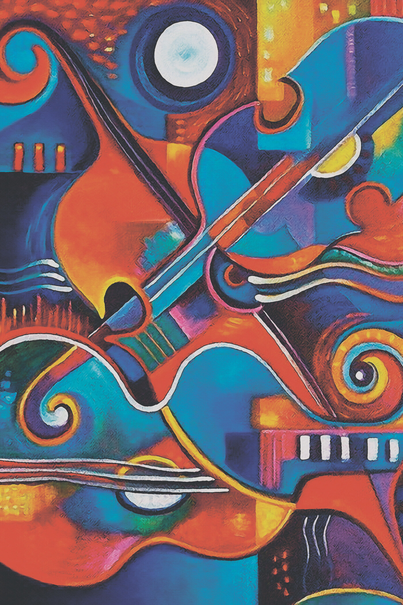 s00324p - Un'opera d'arte dai colori vivaci - tegory