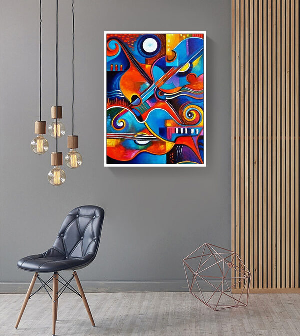 Quadri Quadri Un'opera d'arte dai colori vivaci (COD: s00324)