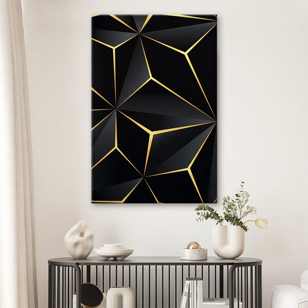 s35865pig92 600x600 - Elegante motivo geometrico nero con dettagli - tegory