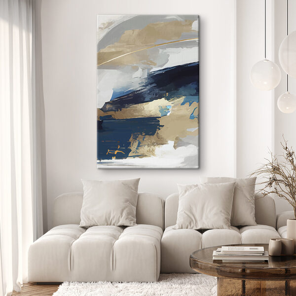 s36621pig102 600x600 - Un dipinto realizzato con colori blu, bianco e marrone - tegory