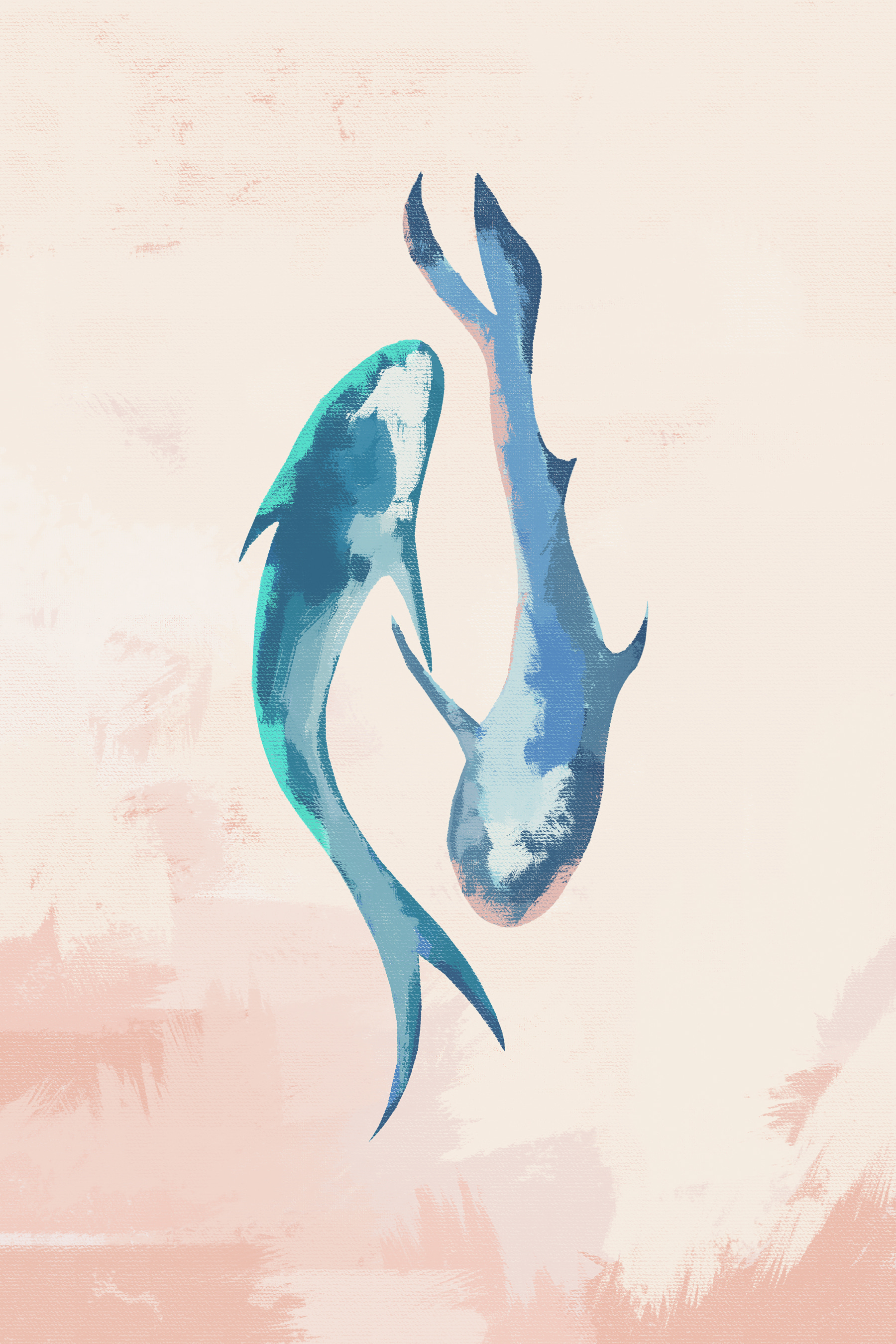 s38275p - Un pesce blu in volo - tegory