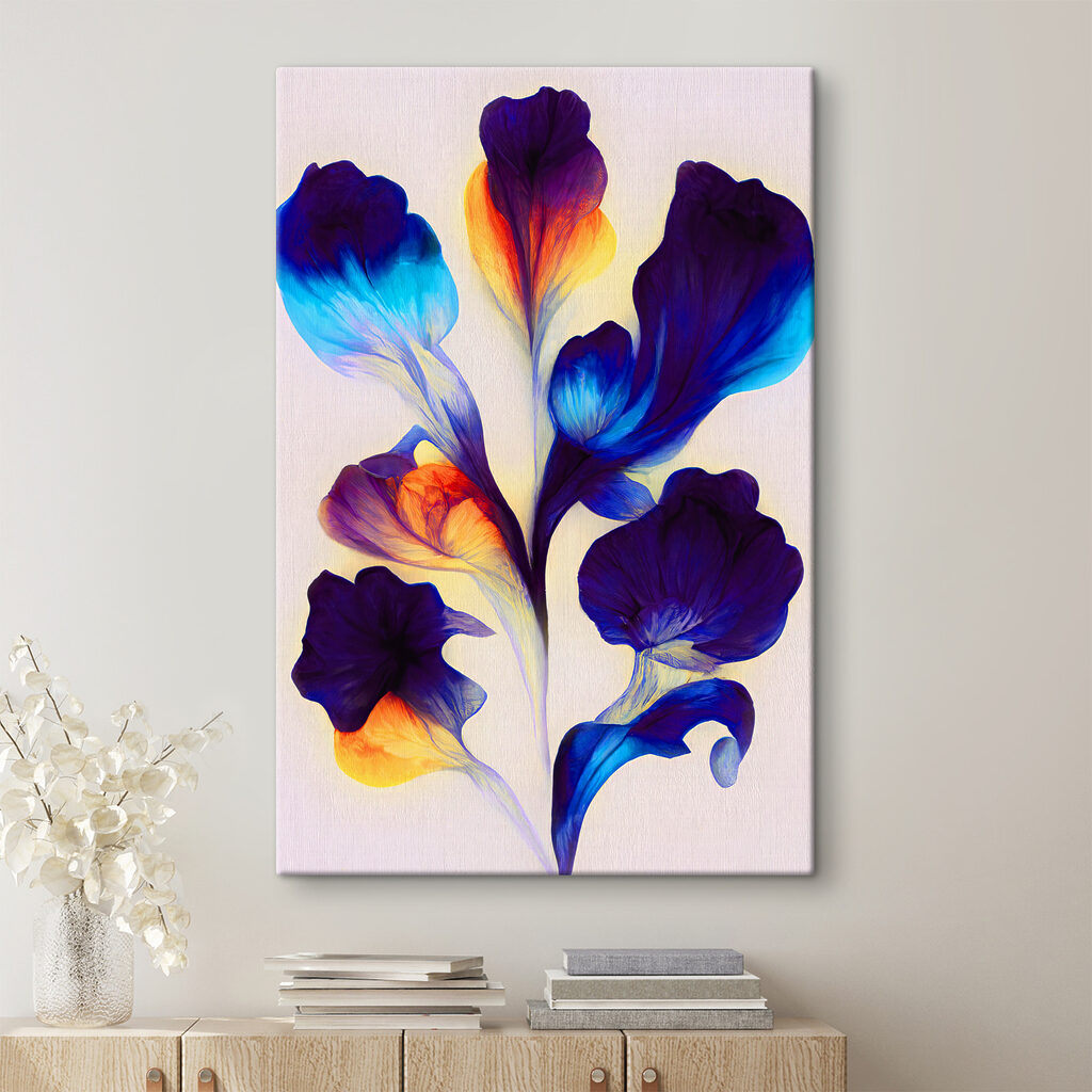 s37838pig118 1024x1024 - Un mazzo di fiori blu e arancioni - tegory