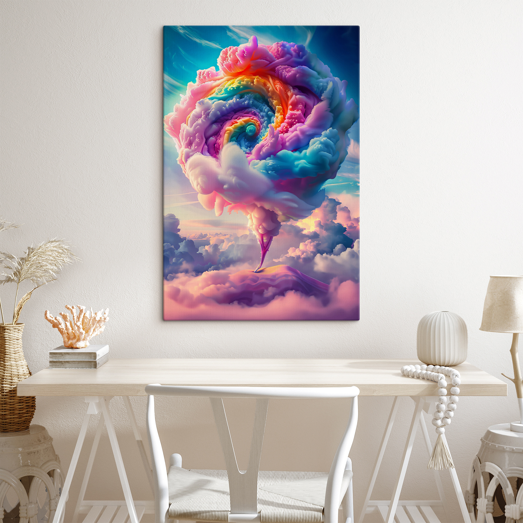 s38155pig306m - Un vortice colorato di nuvole - tegory